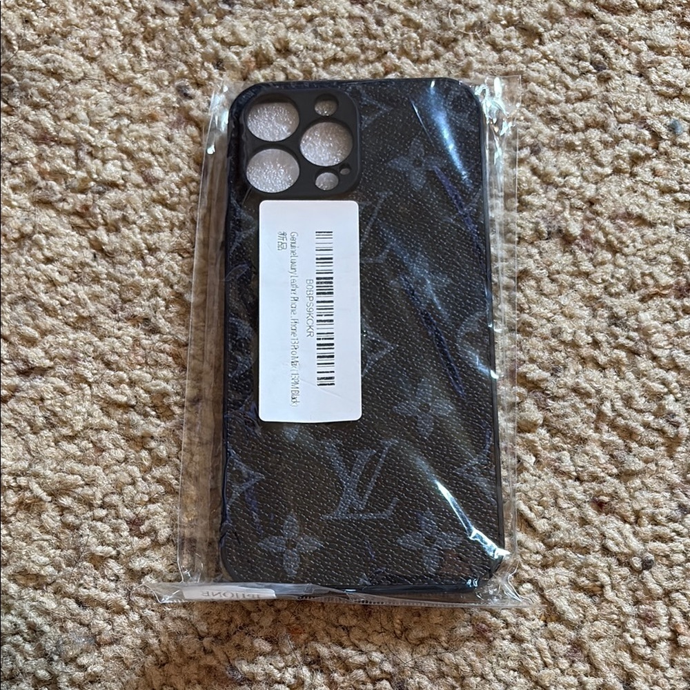 Designer Black Phone Case